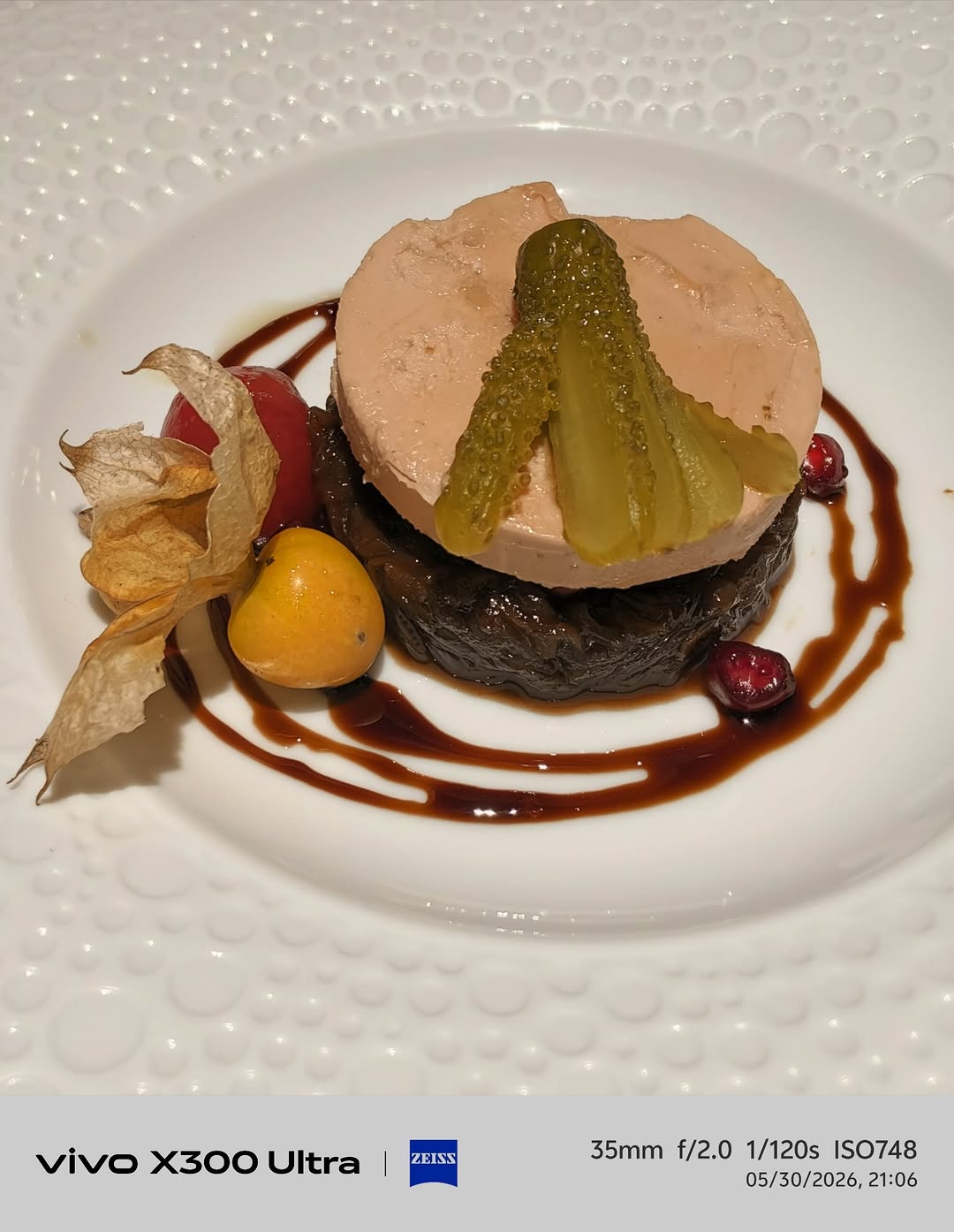 Foie gras terrine with condiments at Brontë
